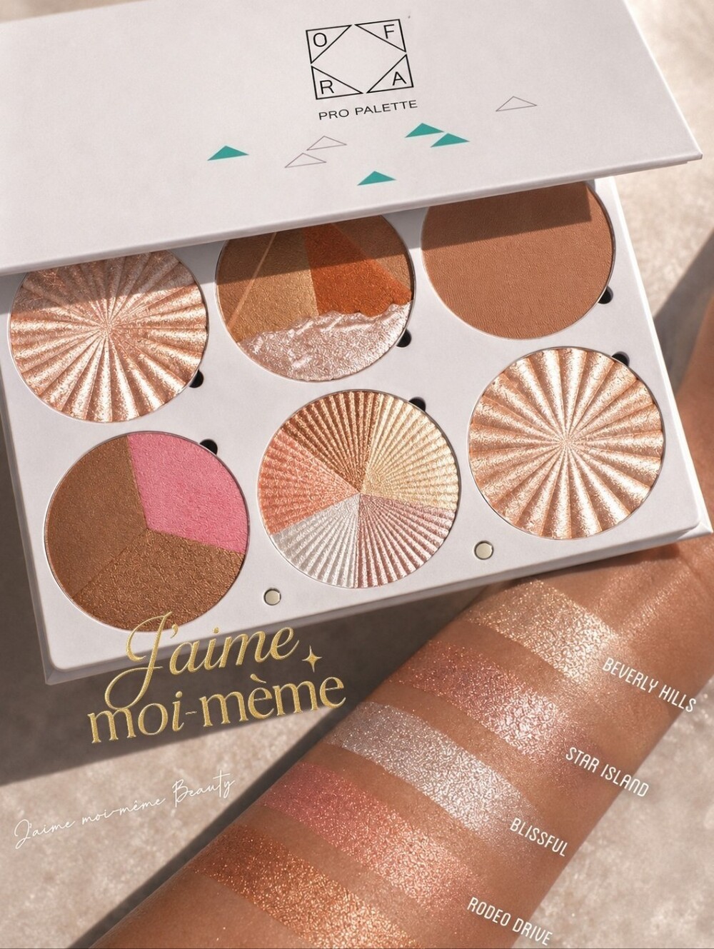 OFRA Cosmetics Pro JUMBO Contour Highlighter Palette - Trending Summer Makeup